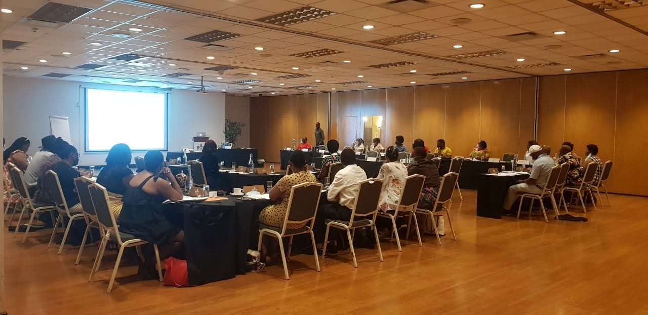 Delegates in an in-house training course