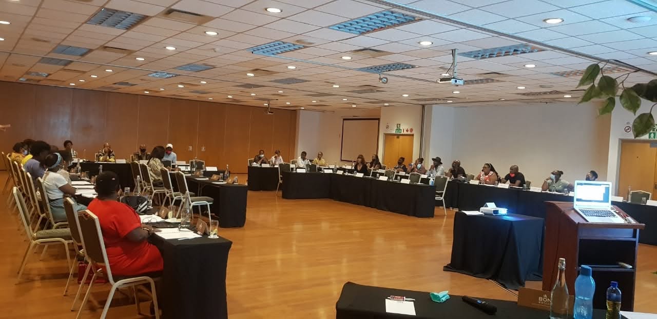 Delegates during a South Eastern Skills and Business Academy training session
